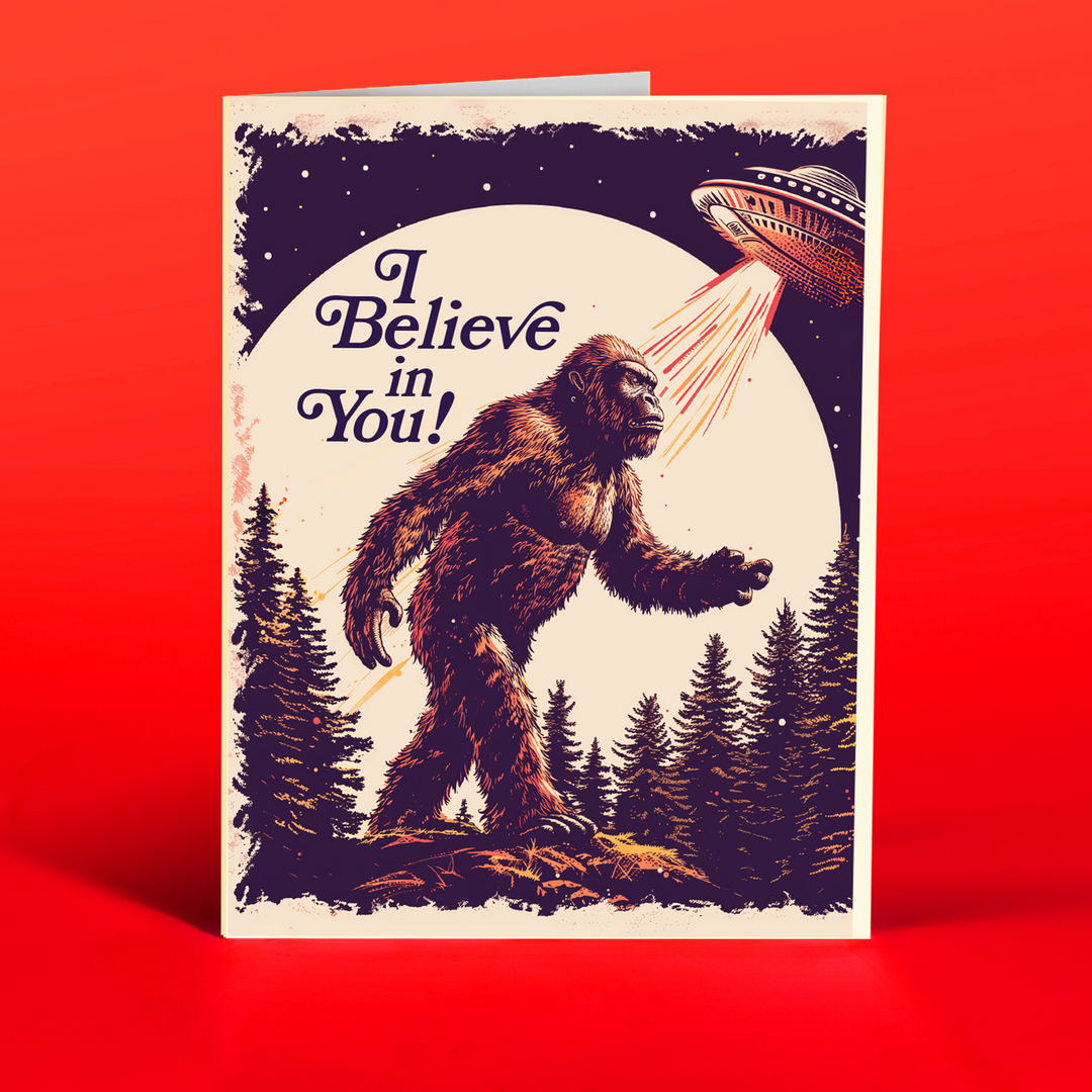 YETI BELIEVES! Card