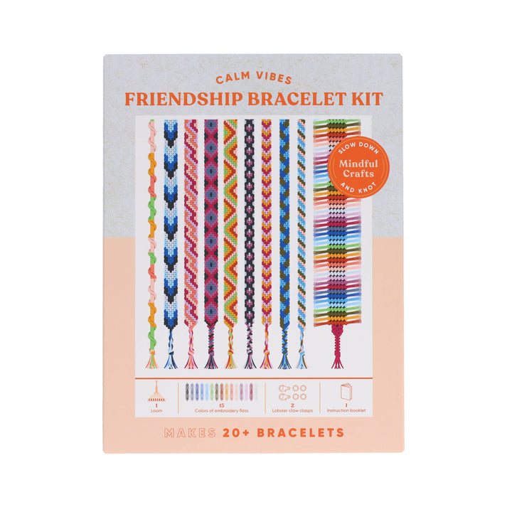 Mindful Crafts: Calm Vibes Friendship Bracelet Kit