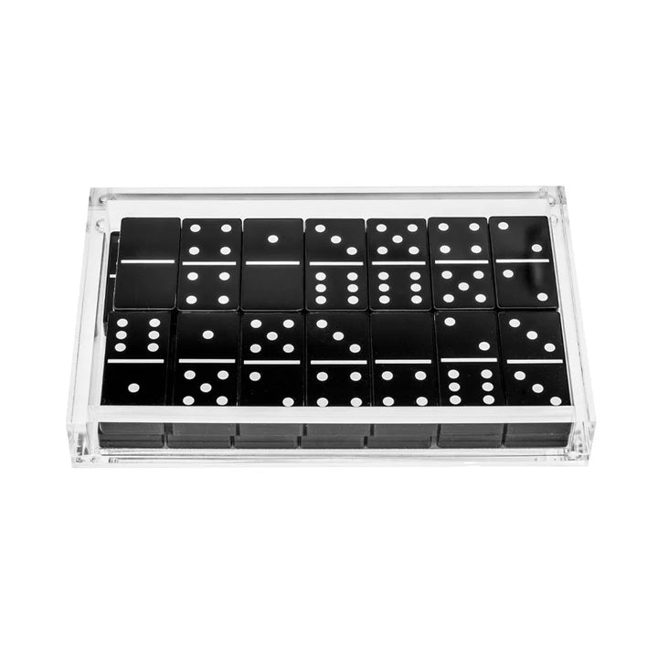Lucite Domino Set