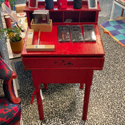 Red School Desk