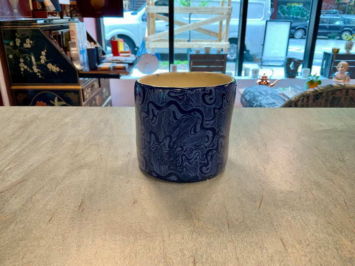 Blue Swirl Planter