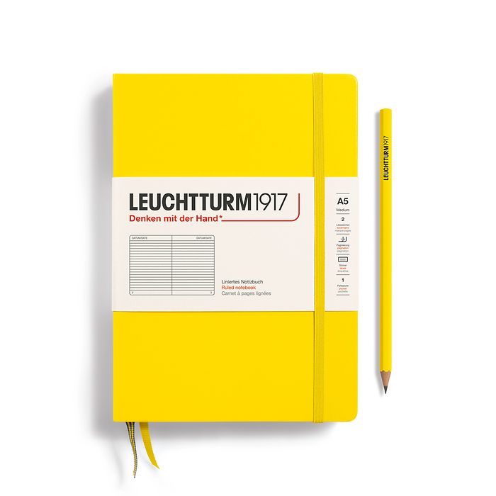 1917 Notebooks: Lemon (A5)