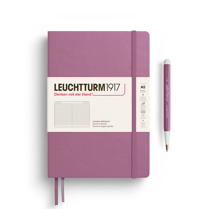1917 Notebooks: Dusty Rose (A5)