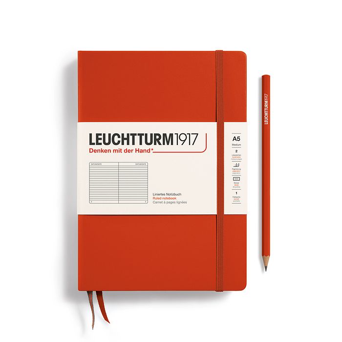 1917 Notebooks: Fox Red (A5)