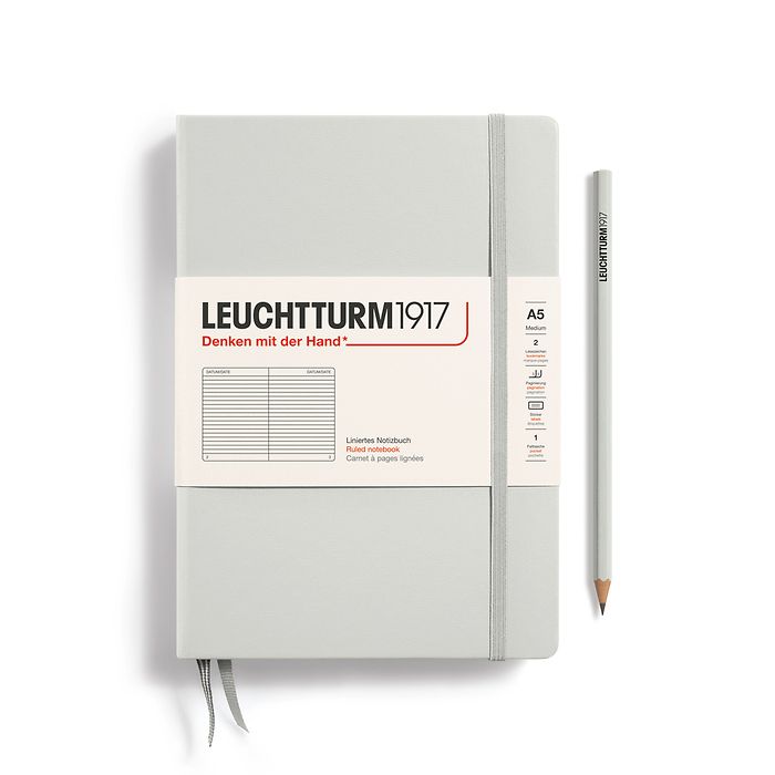 1917 Notebooks: Light Grey (A5)