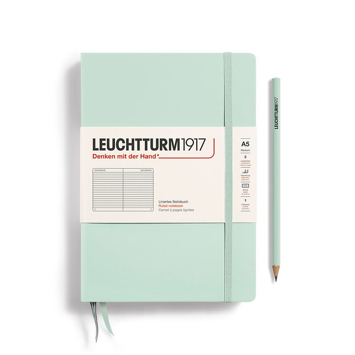 1917 Notebooks: Mint Green (A5)