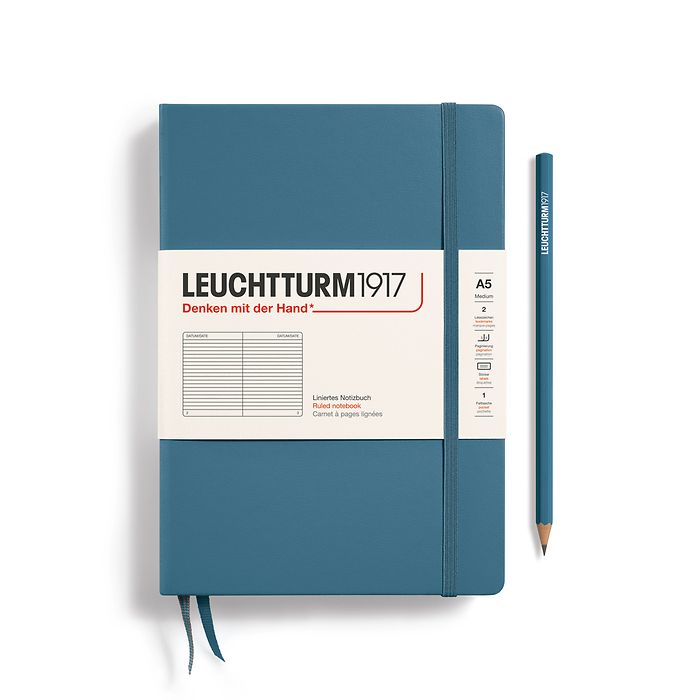 1917 Stone Blue (A5) Notebook