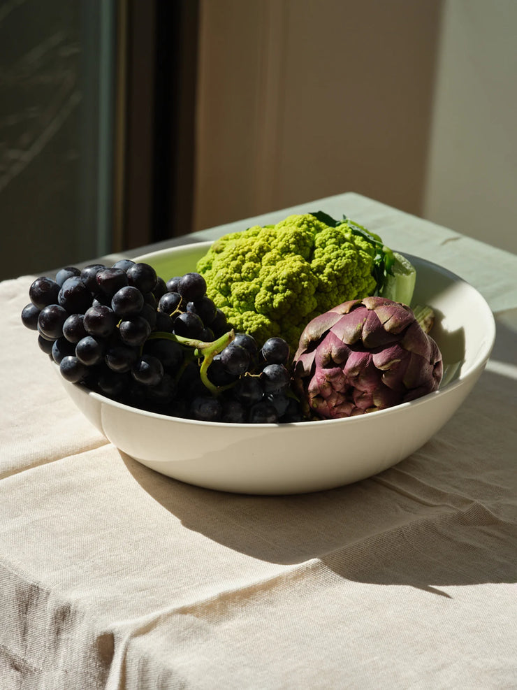 Fors Slanted White Serving Bowl