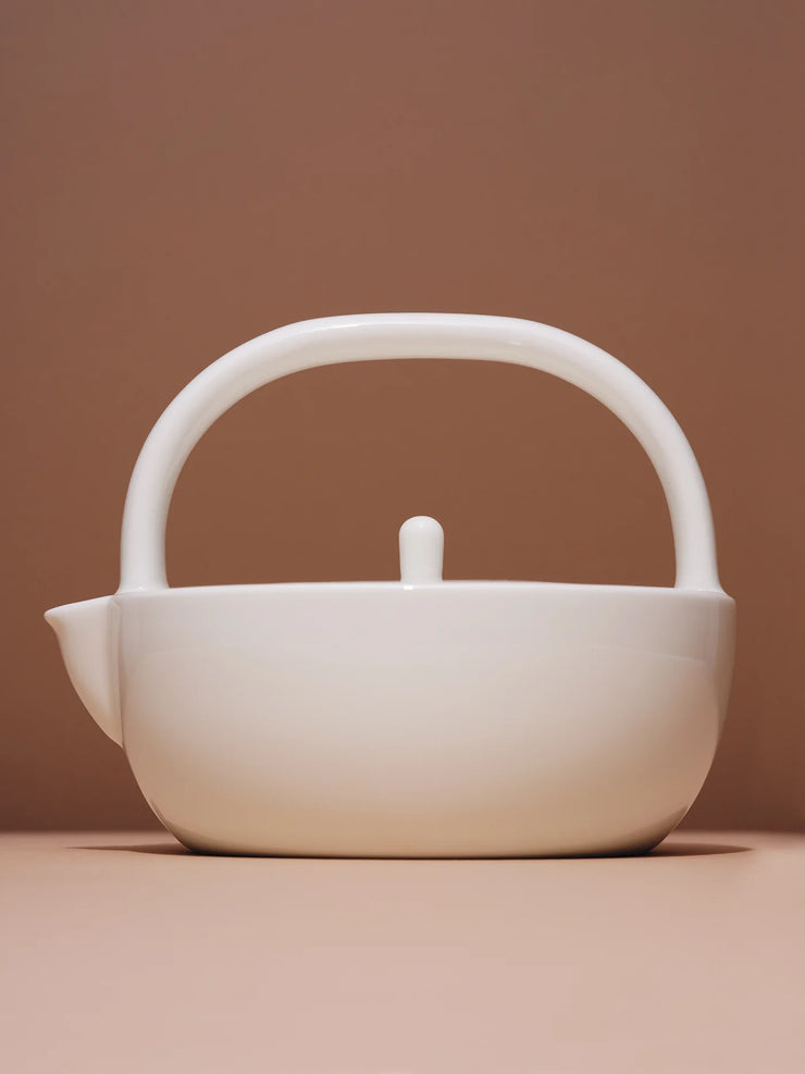 Fors White Small Teapot