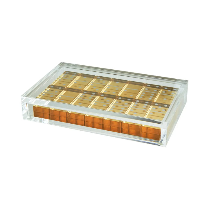 Lucite Domino Set