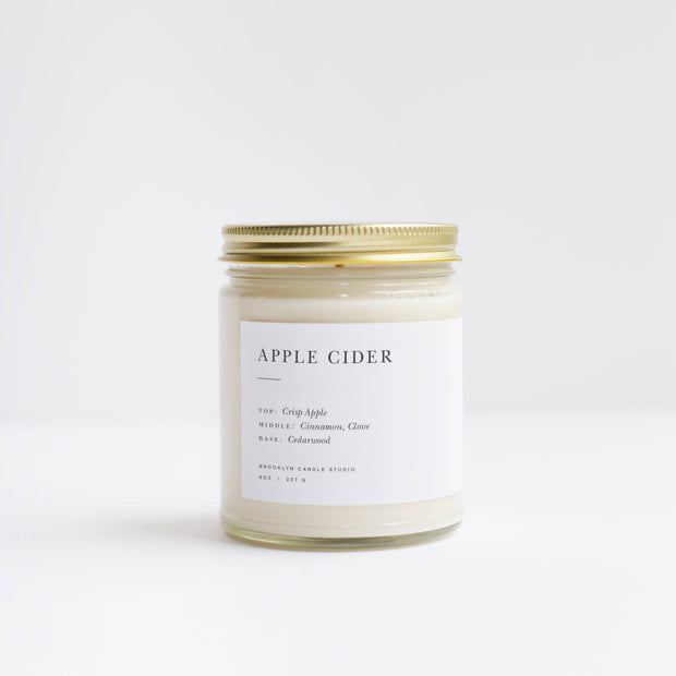 Apple Cider Minimalist Candle