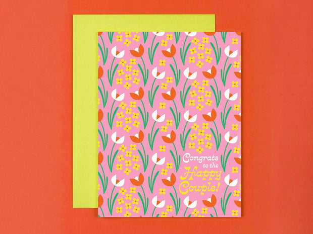 Happy Couple Wedding Card