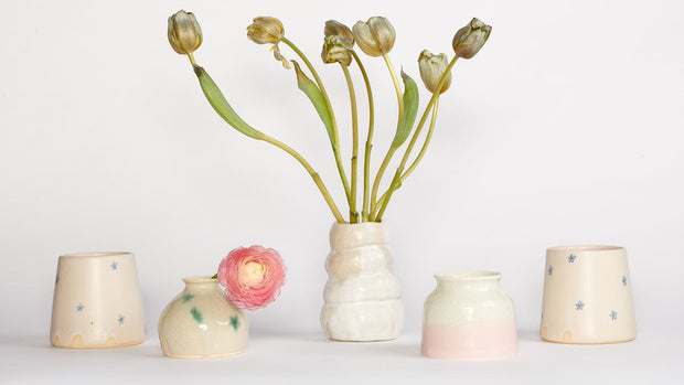 Minty Bud Vase
