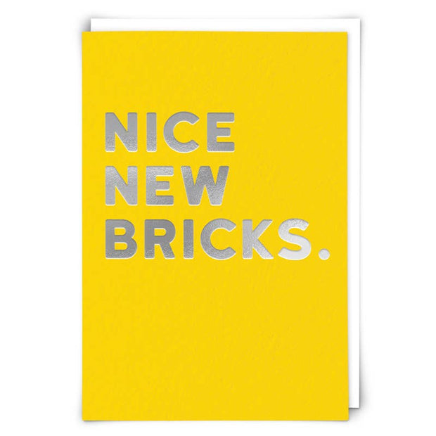 Bricks New Home Card