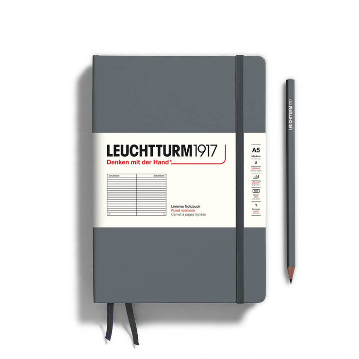 1917 Anthracite (Dark Grey) (A5) Notebook