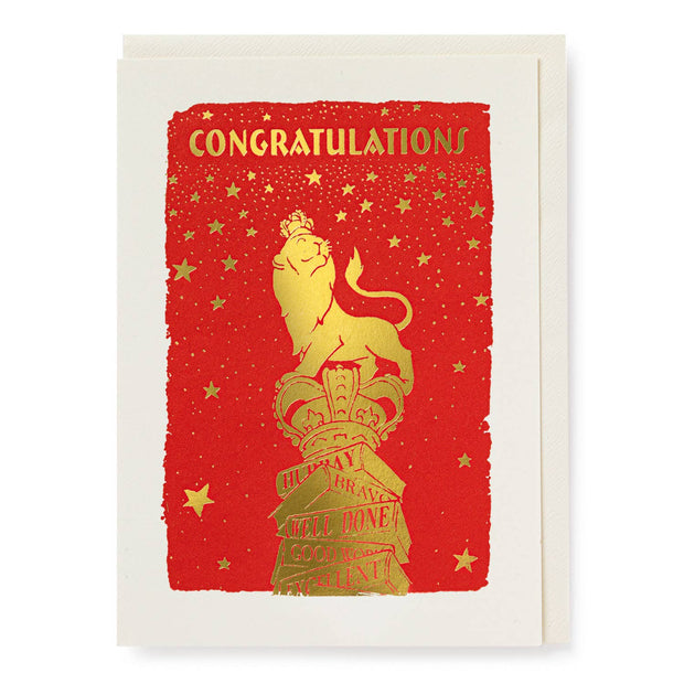 Congratulations Lion