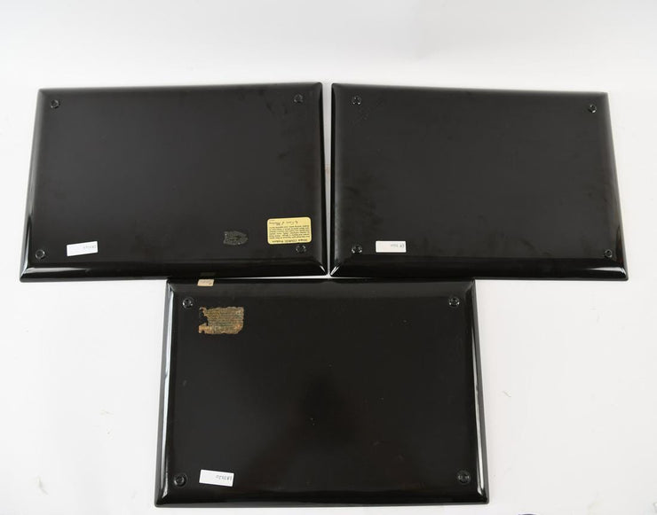 COUROC OF MONTEREY INLAID TRAYS