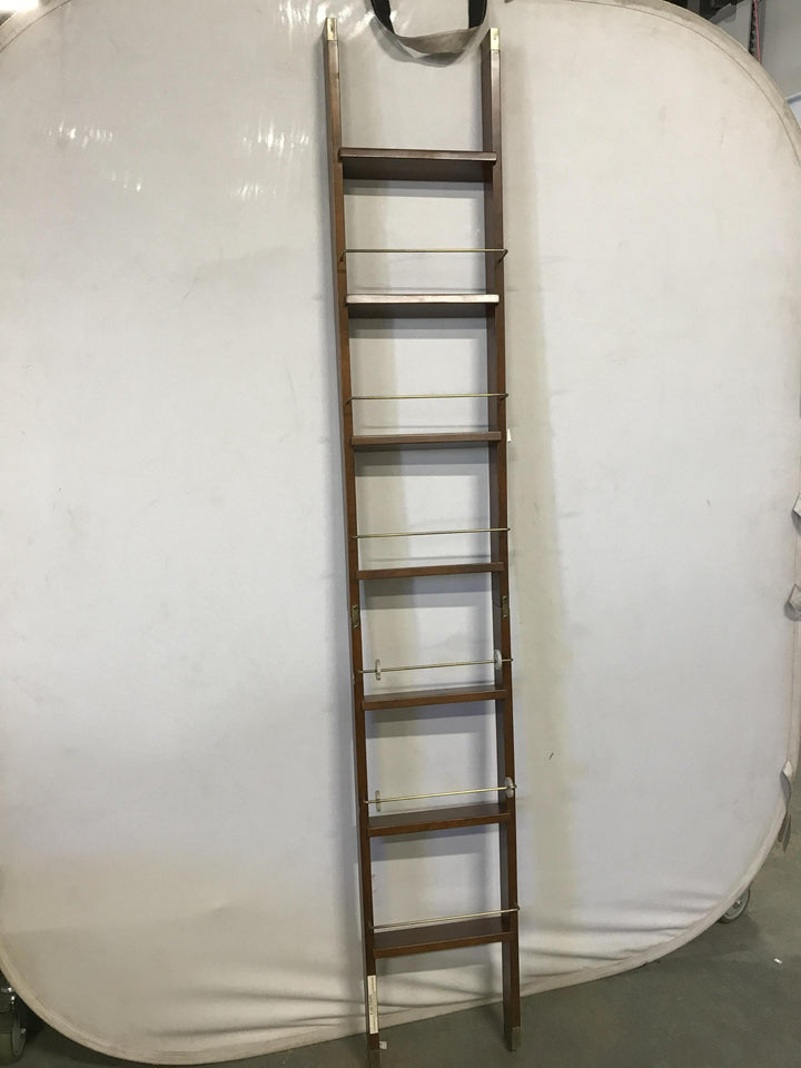 Wooden Ladder What-Not Display Shelf