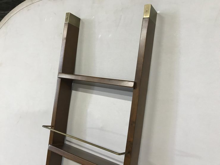 Wooden Ladder What-Not Display Shelf