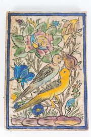 Indo Persian Tile with Birds, 19th C