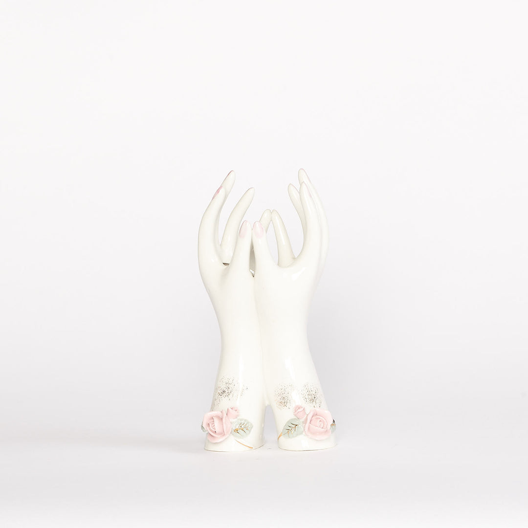 Japanese Hands Bud Vase