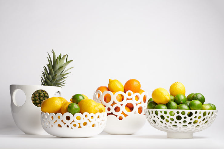 Chalet Bee Bowl in White