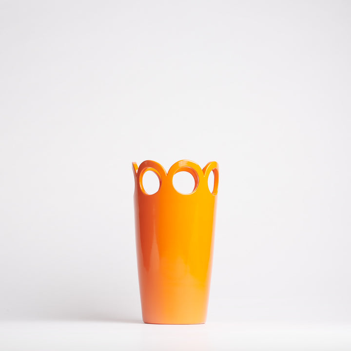 Ruth Vase in Carrot