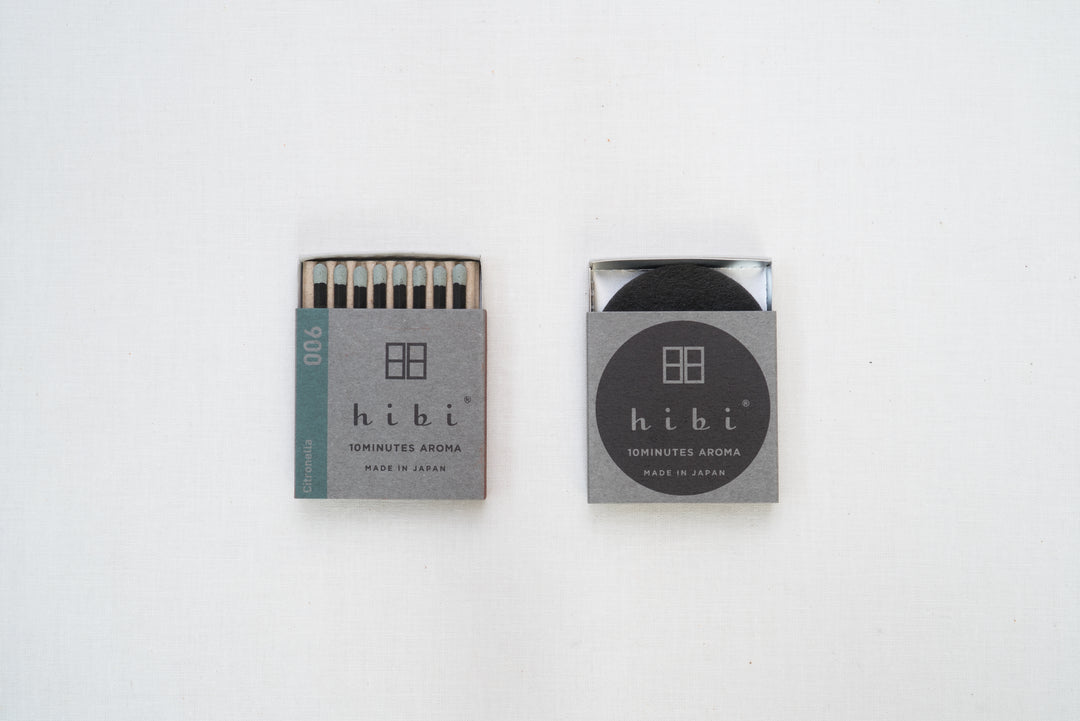 Hibi Incense Matches (Box of 8)