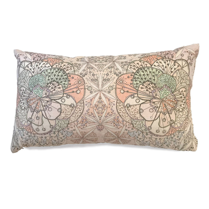 Bloomfull Journey Reversible Linen Pillow