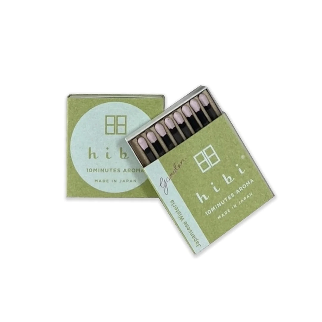 Hibi Incense Matches (Box of 8)