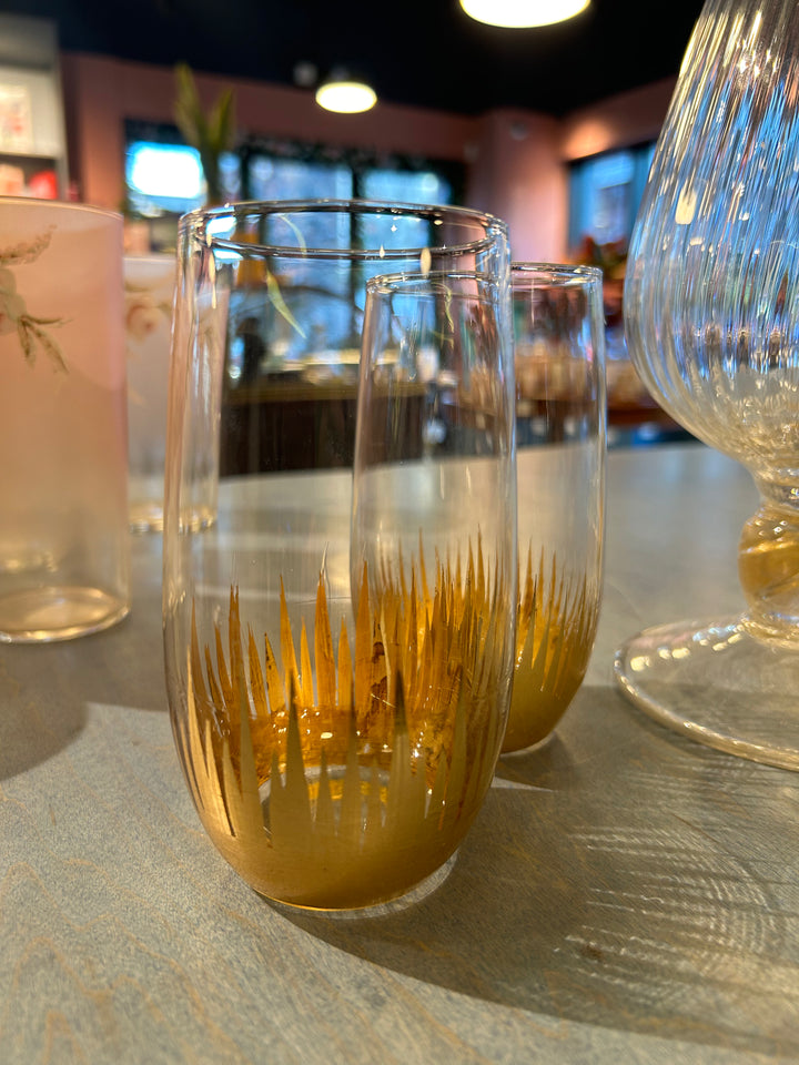 Venetian Decanter and Glasses