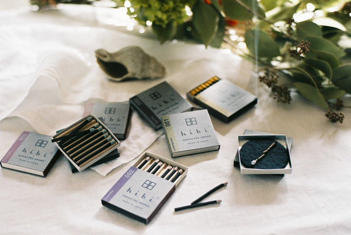 Hibi Incense Matches (Box of 8)