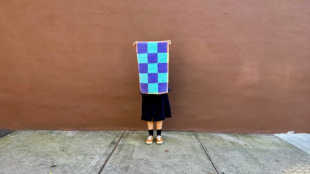 Small Tufted Rug by Lauren Harris