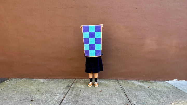 Small Tufted Rug by Lauren Harris