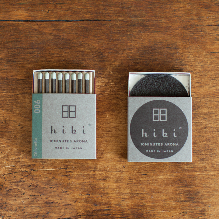 Hibi Incense Matches (Box of 8)