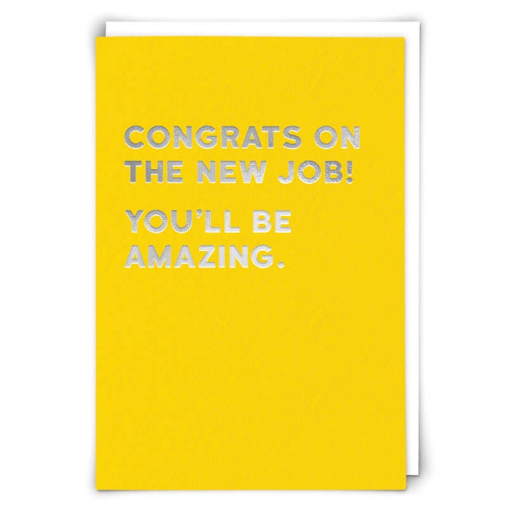 New Job Greeting Card