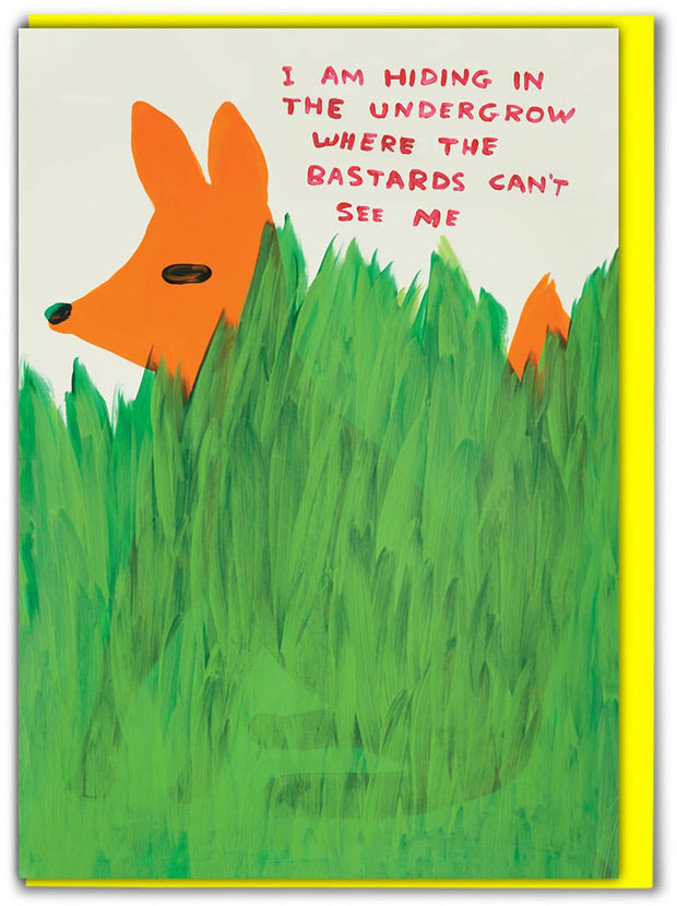 David Shrigley Card Bastards Can't See