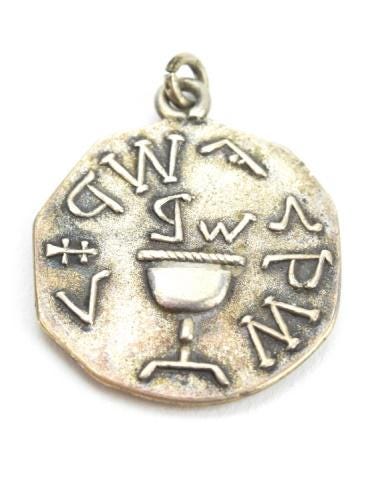 Antique Sterling Masons of Providence RI Pendant