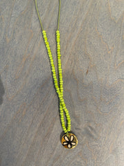 Beaded Pendant Necklace