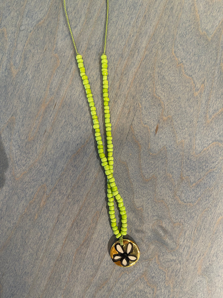 Beaded Pendant Necklace