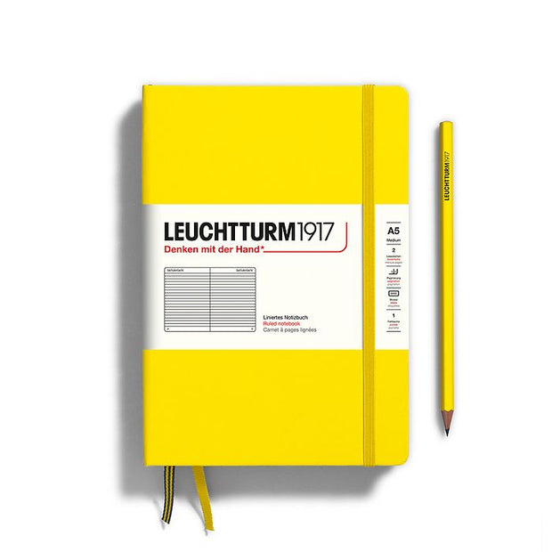 LEUCHTTURM1917 Lemon Notebook Classic