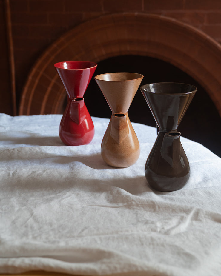 Ceramic Pourover in Deep Brown