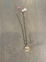 Beaded Pendant Necklace