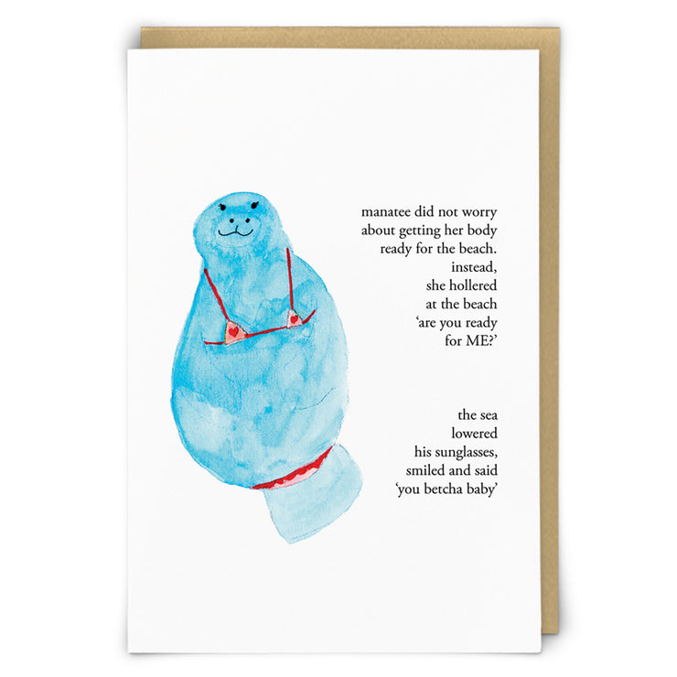 Manatee Beach Body - You Betcha!