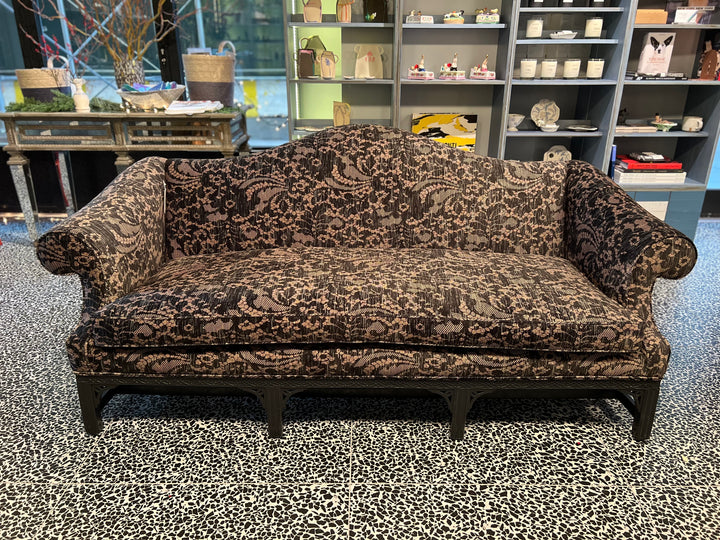 Chippendale Style Camelback Sofa