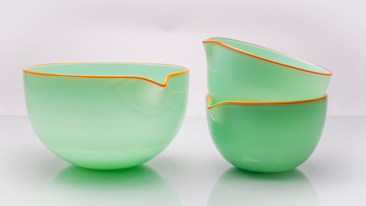 SEA FOAM-Large Sprouted Bowl