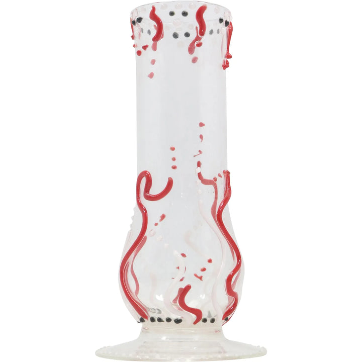 Unique Clear Art Glass Vase