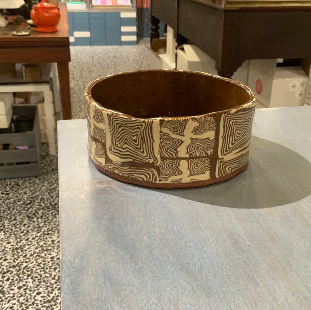 Nerikomi Dog Bowl