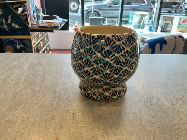 Pills and Glyphs Bulb Vase