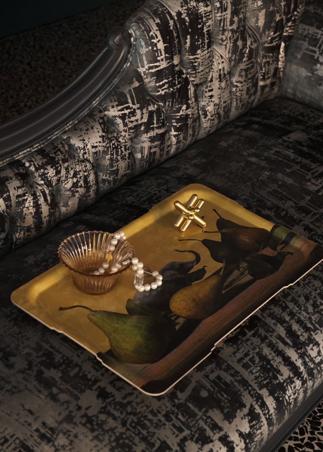 Late Victorian Carved Mahogany Recamier